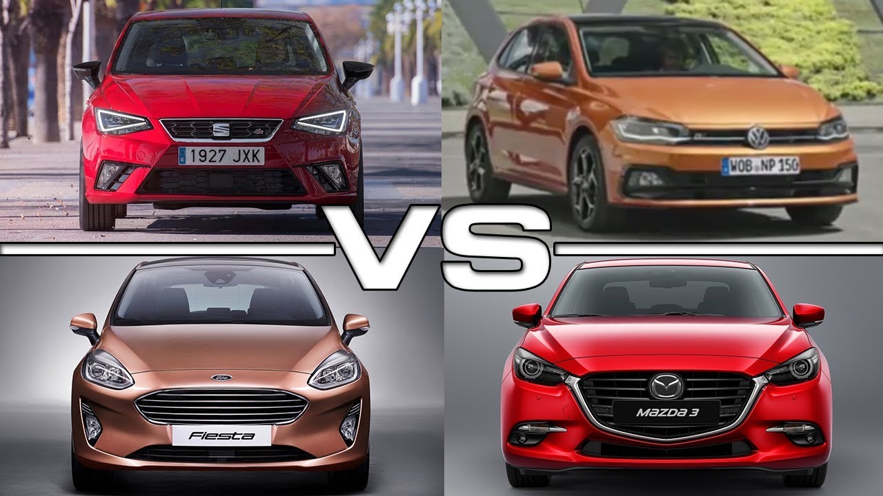 Порівняльний тест Volkswagen Polo Seat Ibiza і Ford Fiesta