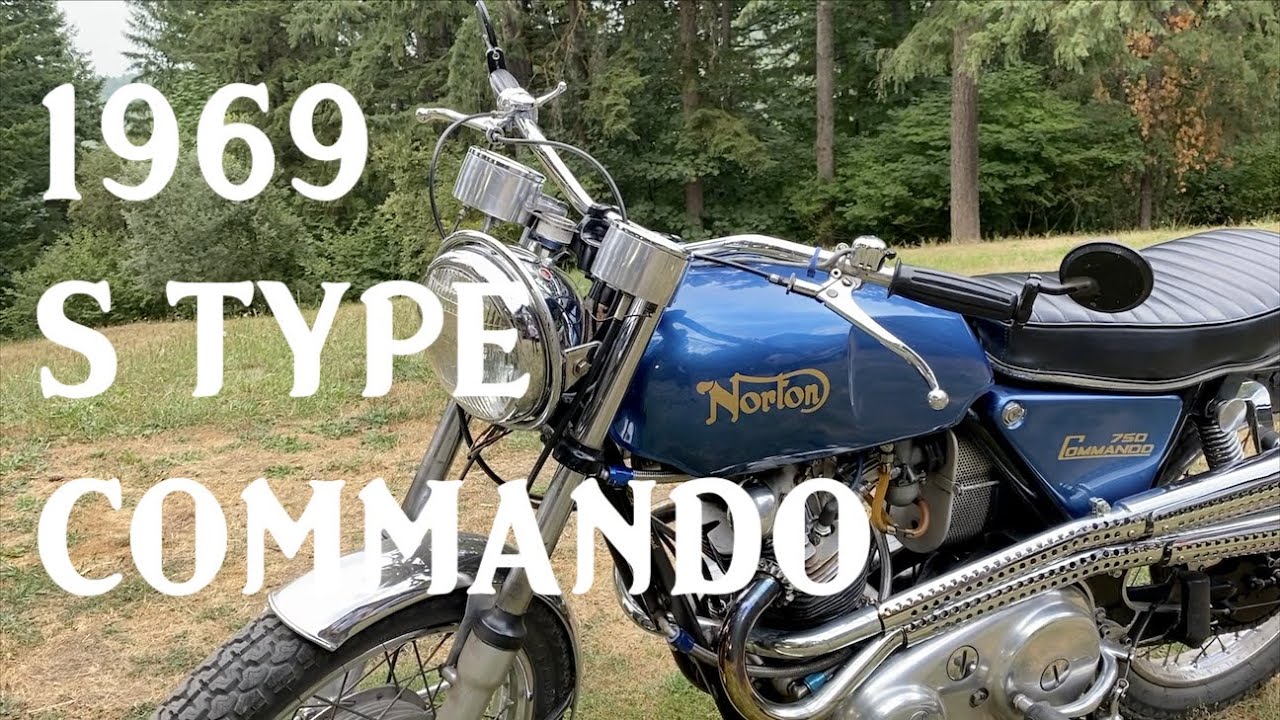 Norton Commando type S мотоцикл двойника Тины Тёрнер
