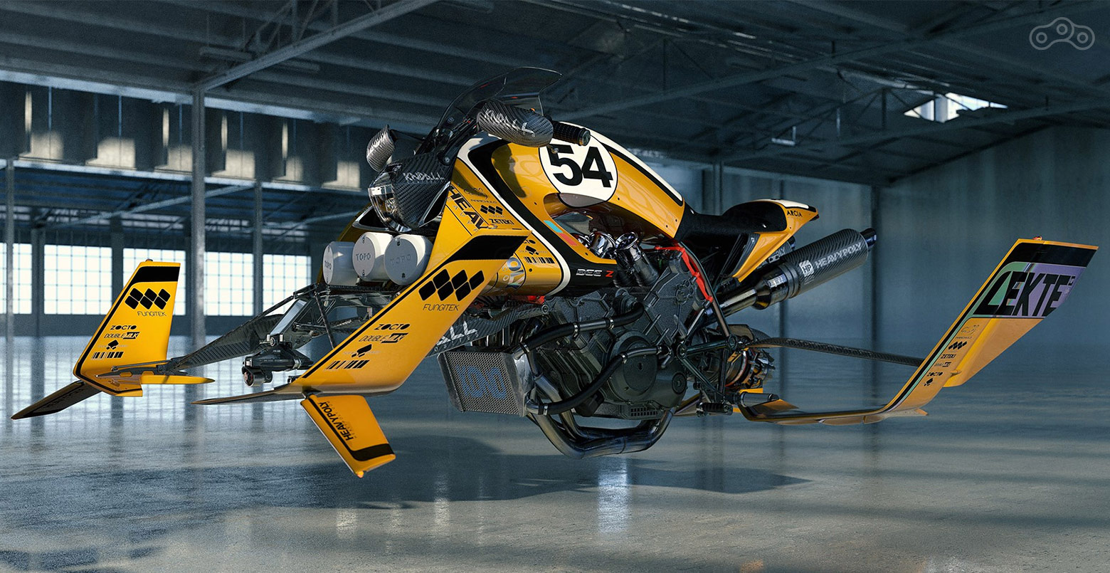 Реактивный мотоцикл и летающая доска спецтранспорт для спецназа