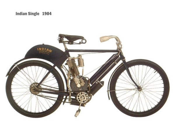 INDIAN история первых мотоциклов Америки