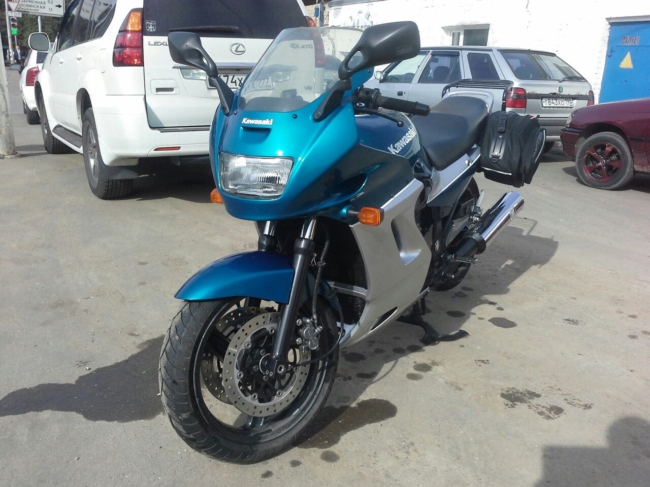 Обзор мотоцикла Kawasaki GPZ 1100 ZX1100E-F