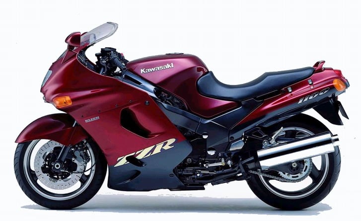 Kawasaki GPZ 1100 спортивно — туристический байк