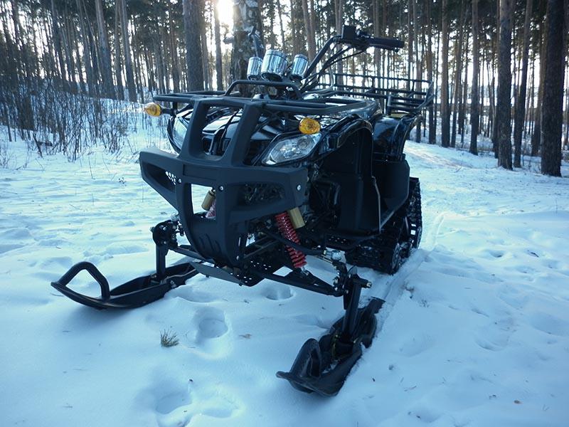 Снегоход квадроцикл Apache Track 200cc – универсальность в одной модели