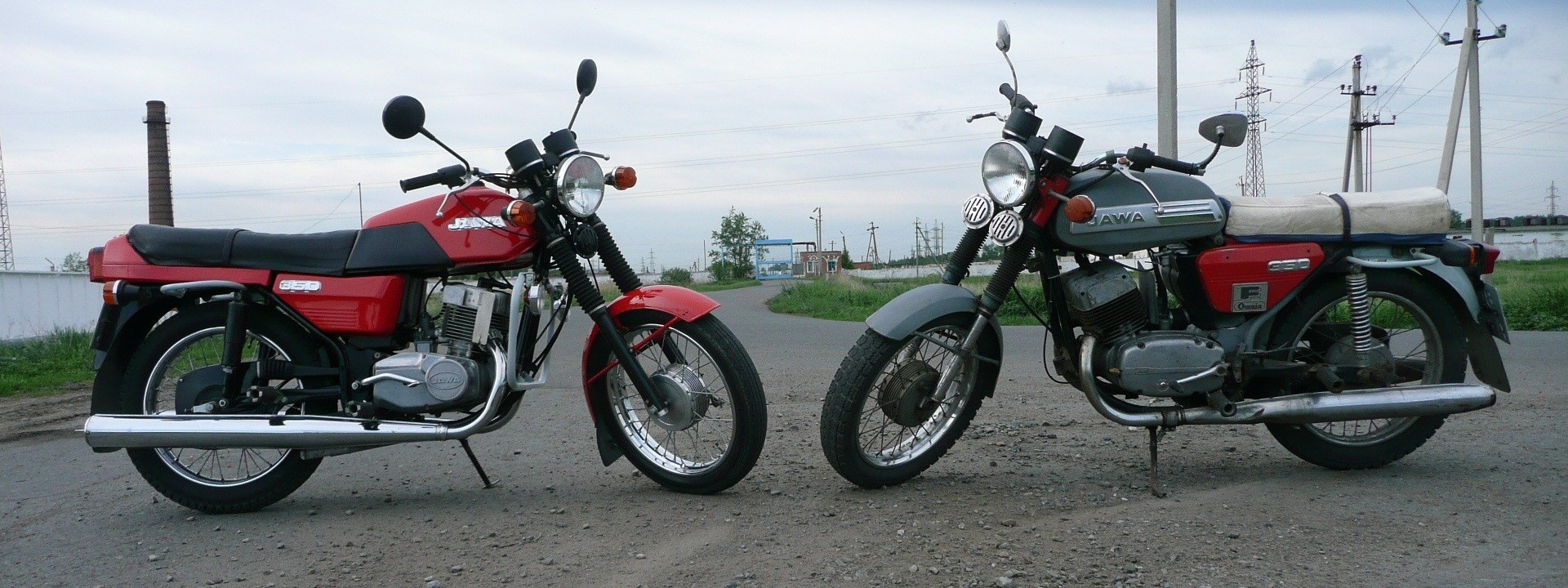 Семейные ценности мотоцикл Jawa-350 «Капелька» фото видео