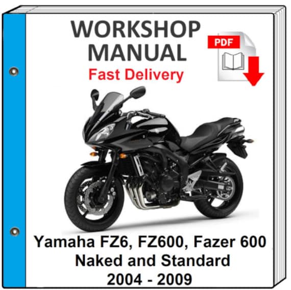 Инструкция и руководство для Yamaha Fazer FZ6-S 2004 на русском