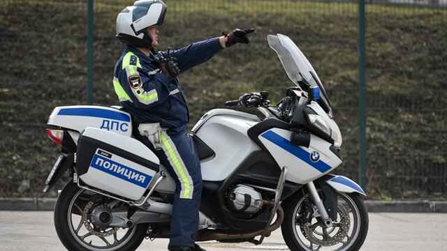 Мотоциклы полиции в РФ